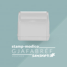 Voucher STAMP - MODICO 3 - 47X14